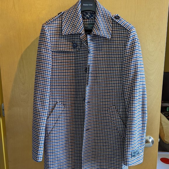 Paisley & Gray Jackets & Coats Paisley Gray Mens Houndstooth